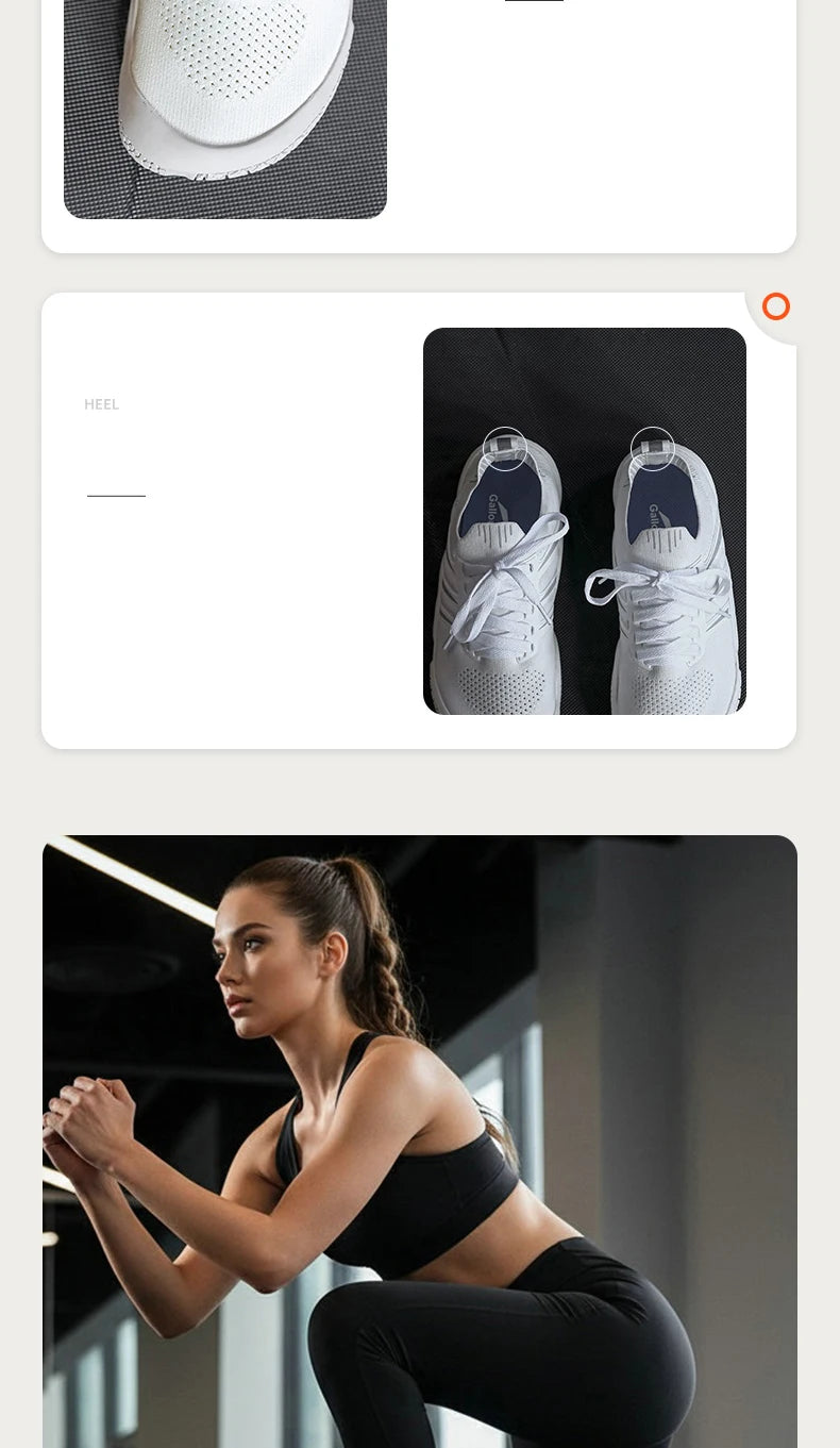 Athletic fit gym shoes