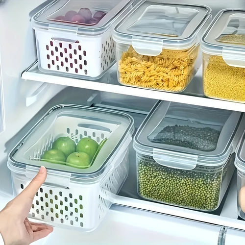 4pcs/Set Leak-Proof Food Storage Containers