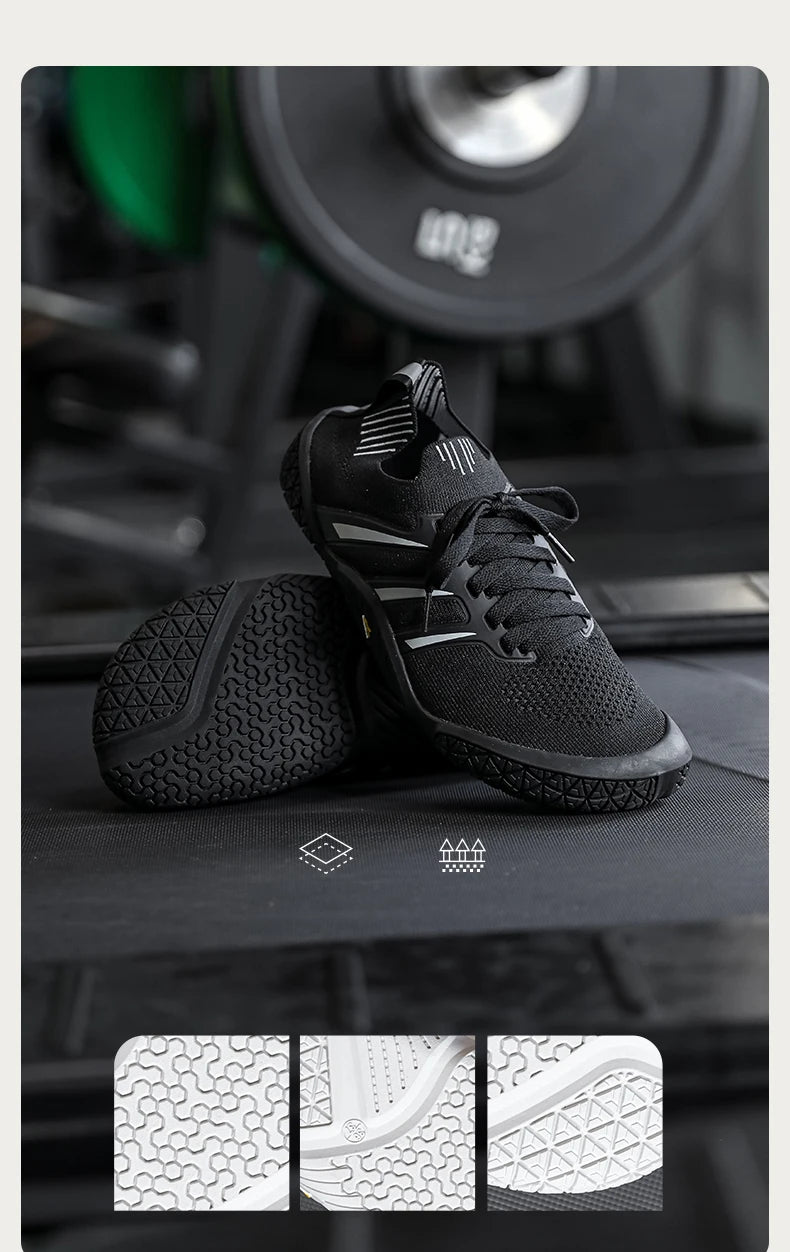 Athletic fit gym shoes