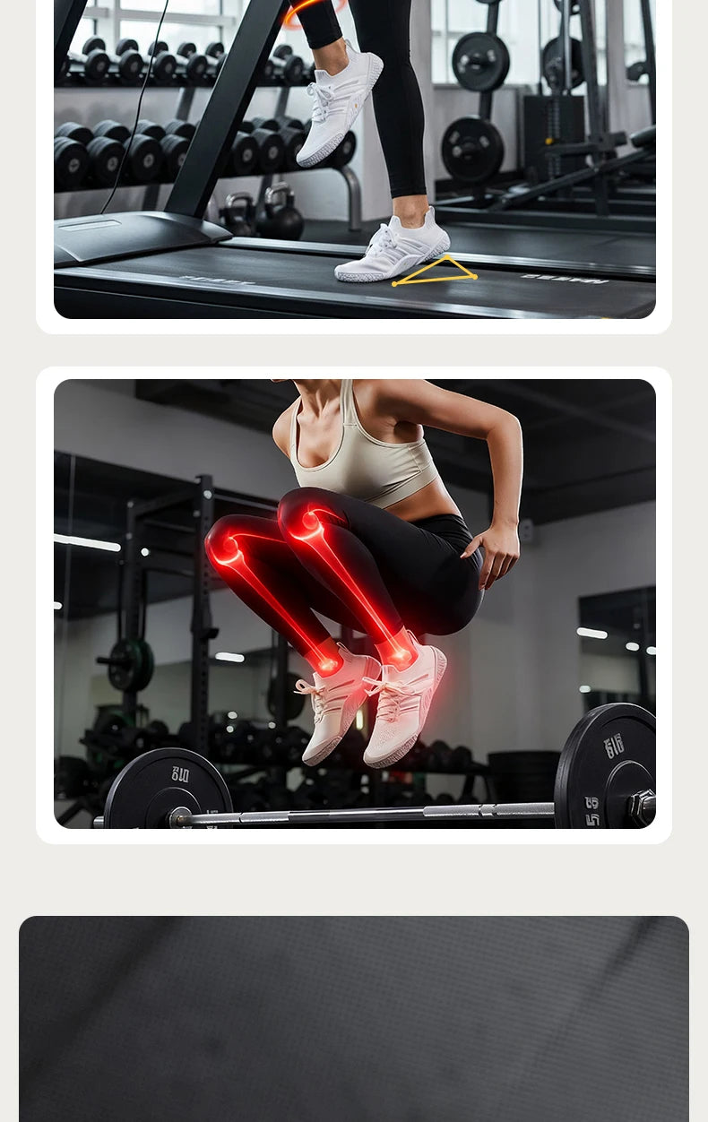 Athletic fit gym shoes