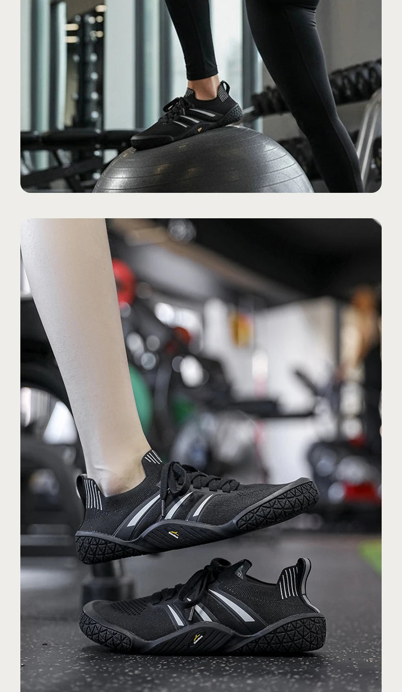 Athletic fit gym shoes