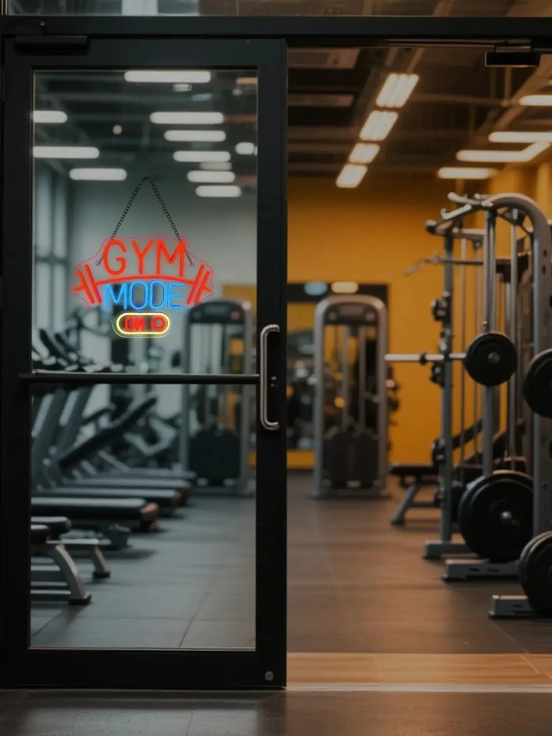 Dumbbell Neon Sign LED