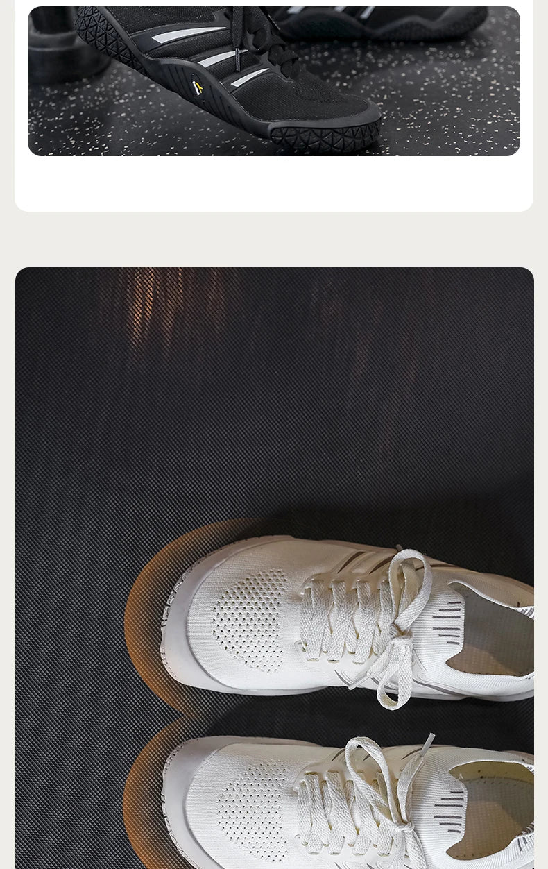 Athletic fit gym shoes
