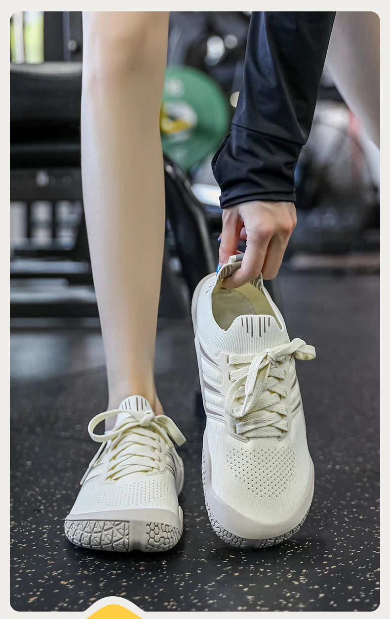 Athletic fit gym shoes