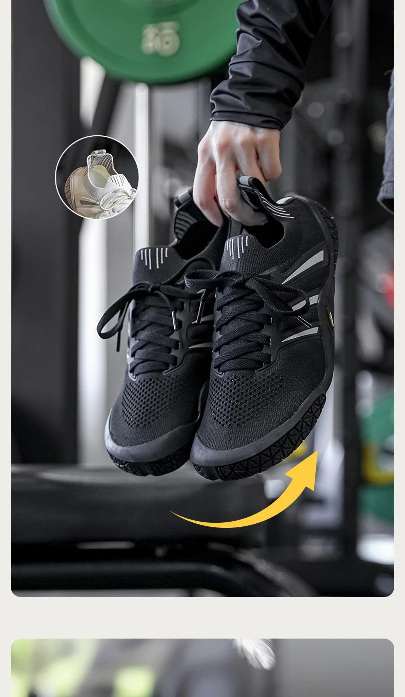 Athletic fit gym shoes