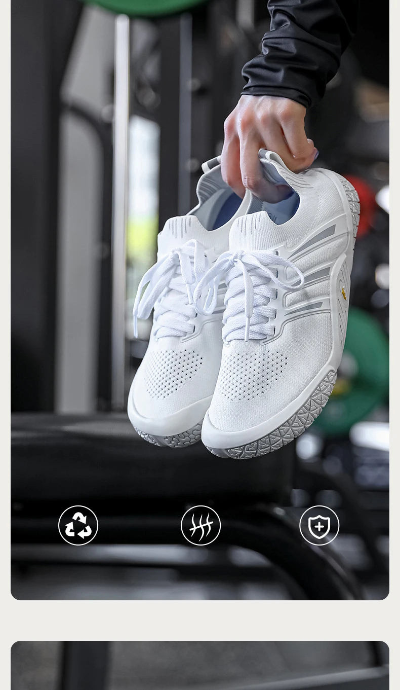 Athletic fit gym shoes