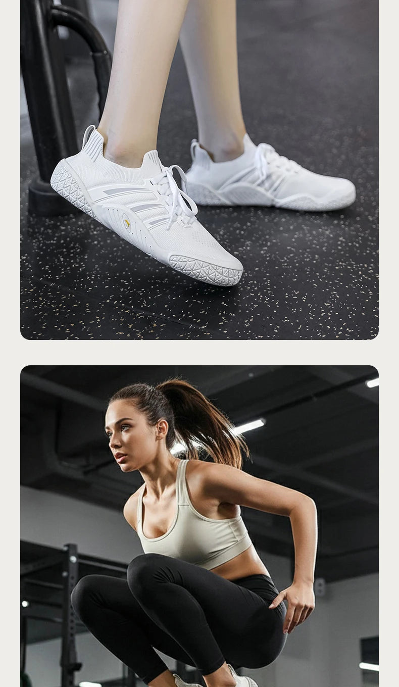 Athletic fit gym shoes
