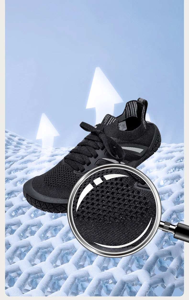 Athletic fit gym shoes