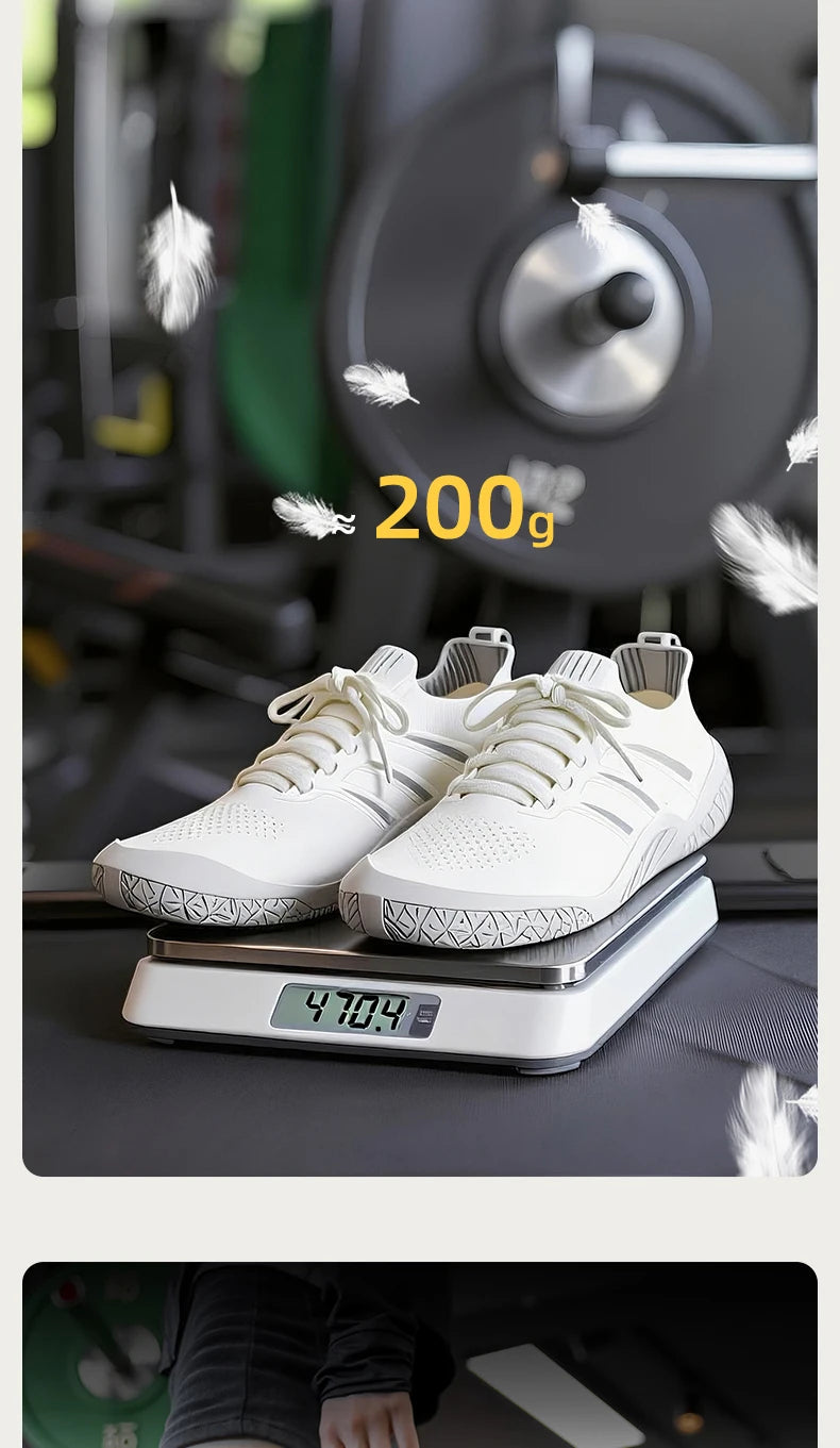 Athletic fit gym shoes