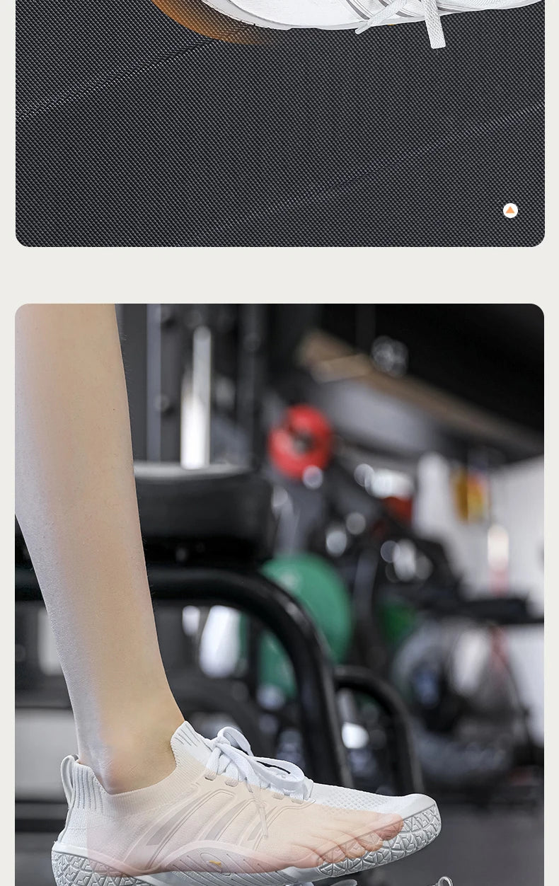 Athletic fit gym shoes